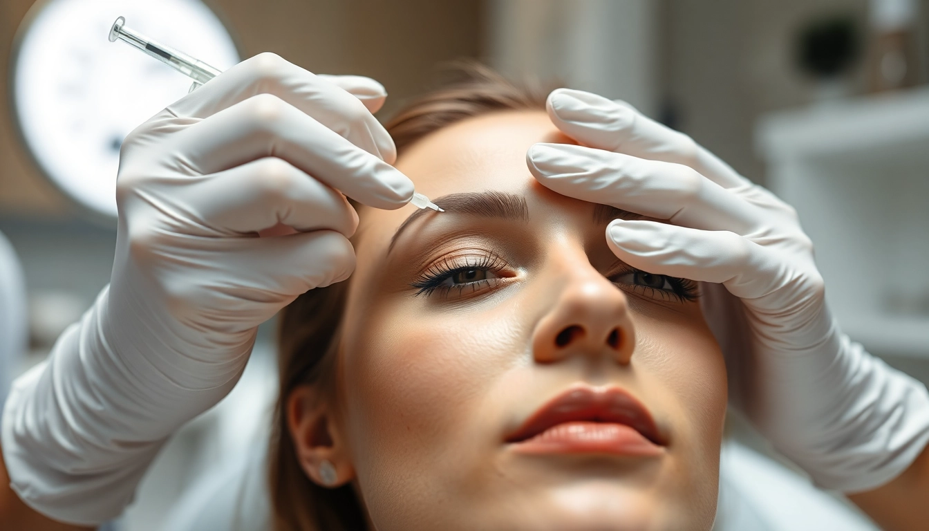 Botox injection in Zürich by skilled specialist for facial rejuvenation and wrinkle reduction.