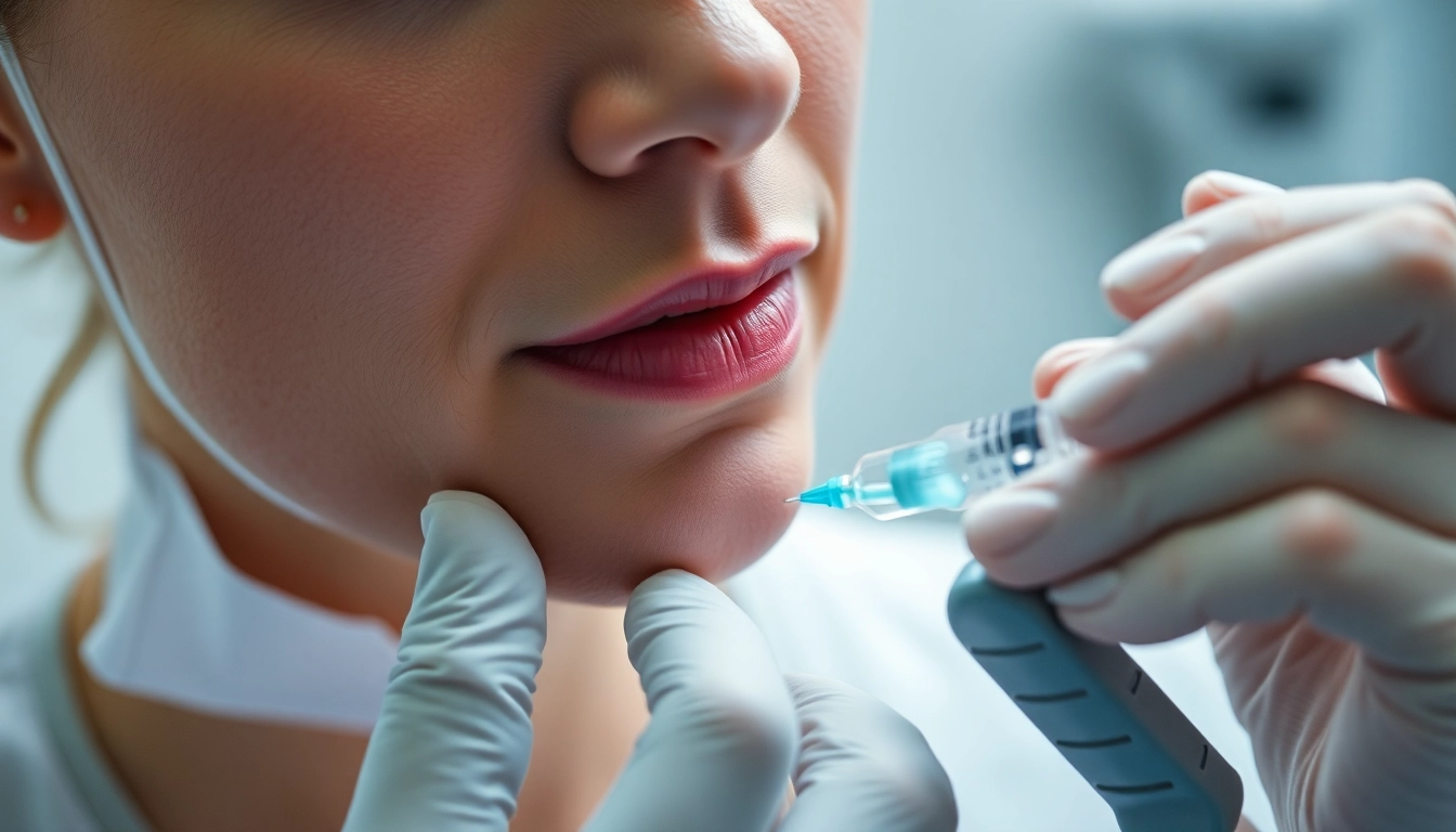 Fettwegspritze Zürich: Professional injection treatment targeting stubborn fat deposits for facial and body contouring.