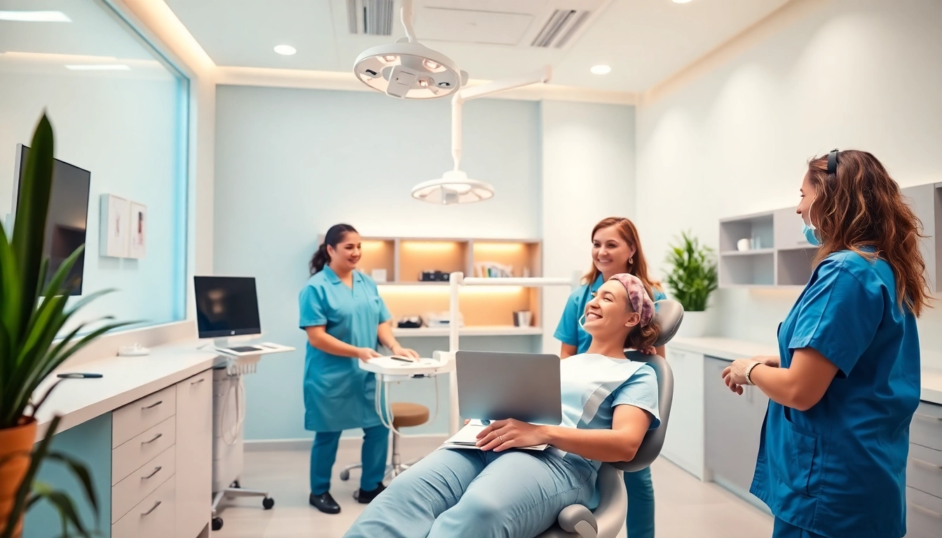 Ventura Bright Dental team providing friendly dental care in a welcoming clinic environment