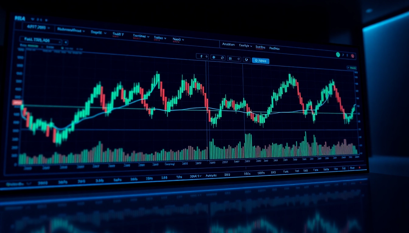 Trading view platform showing live market charts and analysis for traders and investors